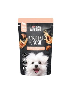 Alimentation humide PAN MIĘSKO Veal with rabbit Veau 150 g