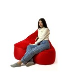 Puff GO GIFT Rojo Oxford 140 x 100 cm