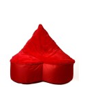 Puff GO GIFT Rojo Oxford 140 x 100 cm