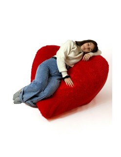 Puff GO GIFT Rojo Oxford 140 x 100 cm