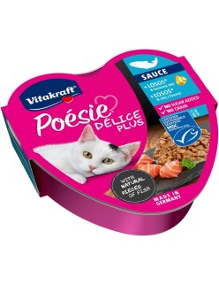 Comida para gato Vitakraft POESIE DELICE PLUS 85 g