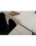 Jaula Zolux                                 78 cm Madera Metal Plástico Metal/Plástico (1 Pieza)