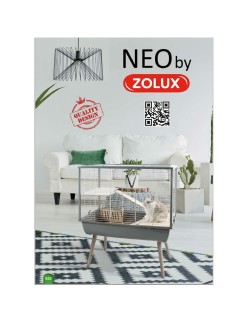 Jaula Zolux                                 78 cm Madera Metal/Plástico (1 Pieza)