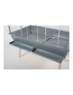 Gabbia per Uccelli Zolux H80 Grigio 8 x 11,2 x 8 cm 78 x 81 x 48 cm