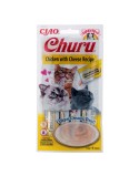 Collation pour Chat Inaba EU107 4 x 14 g Confiseries Poulet Fromage