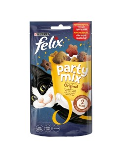 Collation pour Chat Purina Party Mix Original 60 L 60 g