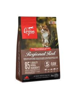 Cat food Orijen Regional Red Adult Veal Lamb Beef Wild Boar 1,8 kg