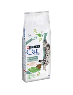 Aliments pour chat Purina CAT CHOW STERILISED Adulte Poulet 1,5 Kg