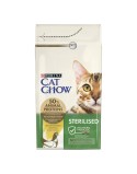 Aliments pour chat Purina CAT CHOW STERILISED Adulte Poulet 1,5 Kg
