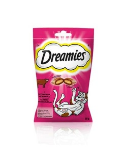 Collation pour Chat Dreamies 60 g Veau