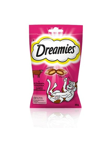 Collation pour Chat Dreamies 60 g Veau