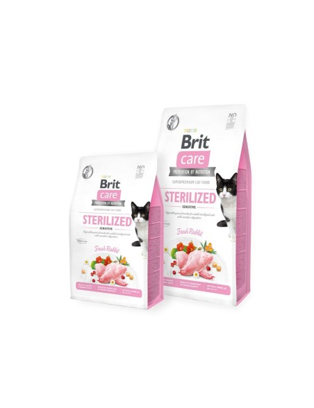 Katzenfutter Brit Care Grain Free Sterilized Sensitive Erwachsener 7 kg