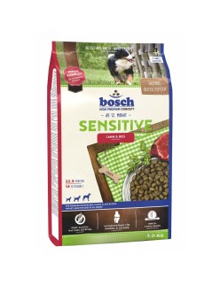 Pienso BOSCH Sensitive Adulto Cordero Arroz 3 Kg