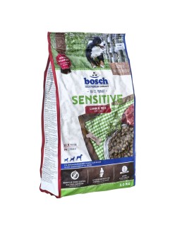 Pienso BOSCH Sensitive Adulto Cordero Arroz 3 Kg