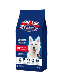 Futter Butcher's Natural & Healthy Erwachsener Rindfleisch 15 kg