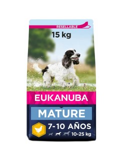 Futter Eukanuba MATURE Erwachsener Huhn 15 kg