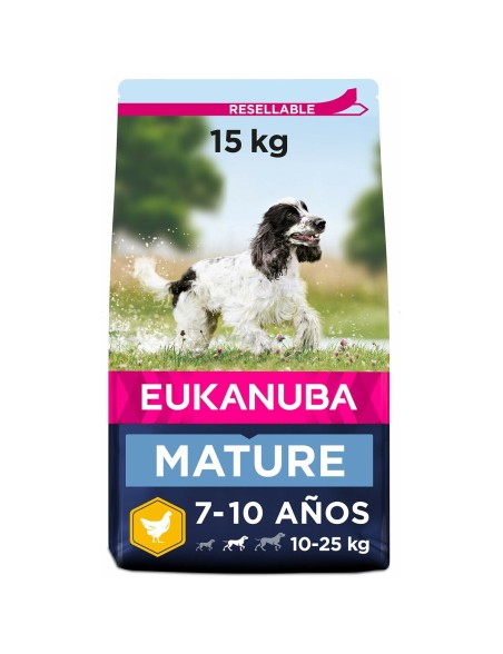 Futter Eukanuba MATURE Erwachsener Huhn 15 kg