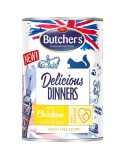 Katzenfutter Butcher's Delicious Dinners Huhn 400 g
