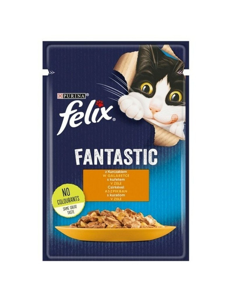 Aliments pour chat Purina Fantastic Poulet 85 g