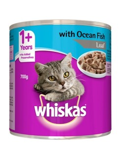 Comida para gato Whiskas   Pollo Salmón Ternera 400 g