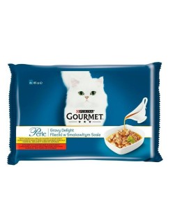 Comida para gato Purina GRMT Perle Frango Vitela 4 x 85 g