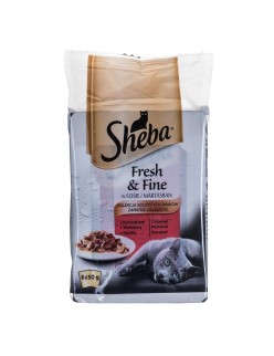 Comida para gato Sheba                                 Pollo Ternera