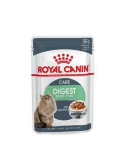 Comida para gato Royal Canin Digest Sensitive Care Carne 12 x 85 g