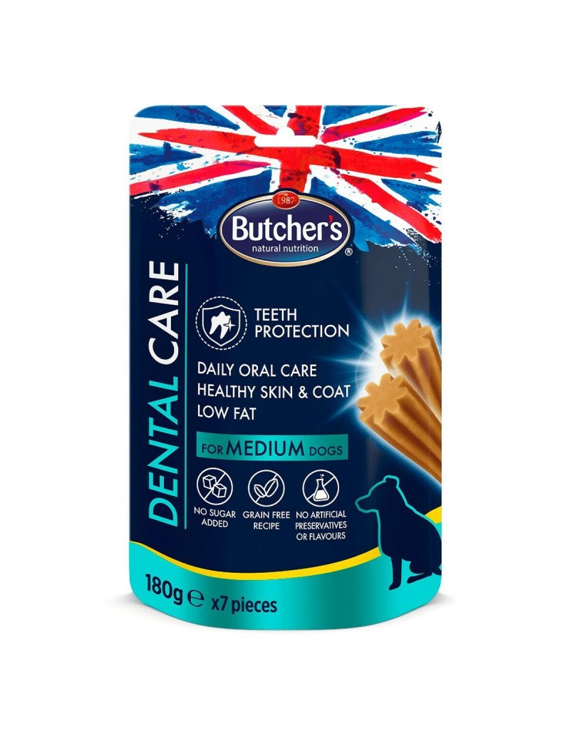 Snack pour chiens Butcher's Dental Poulet 180 ml 180 g