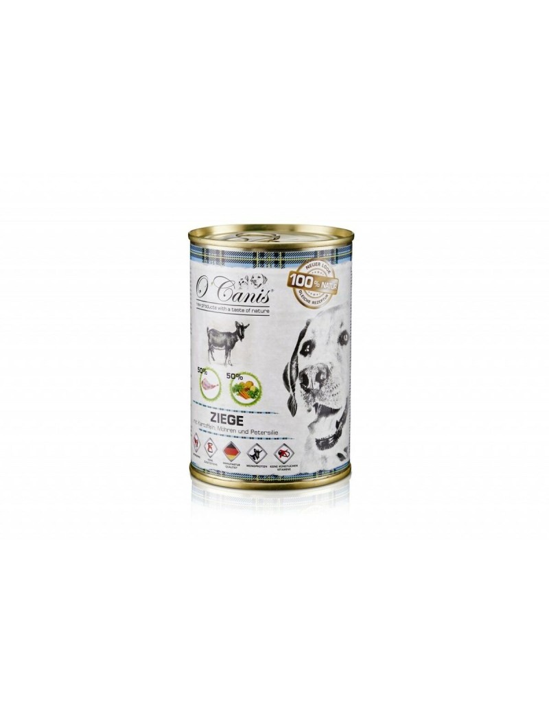 Comida húmeda O'canis                                 Patatas Cabra Zanahoria 400 g