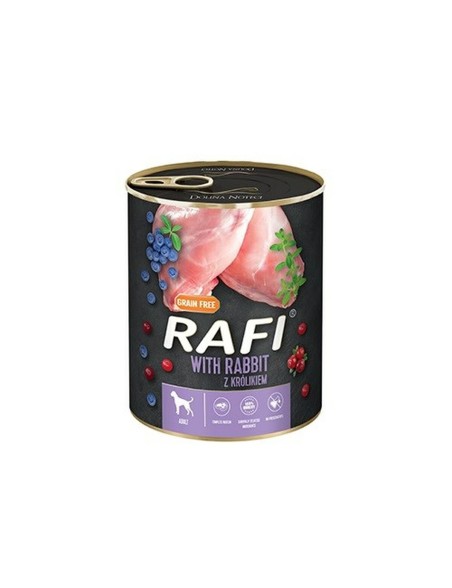 Nassfutter Dolina Noteci Rafi Blaubeere Hase 800 g