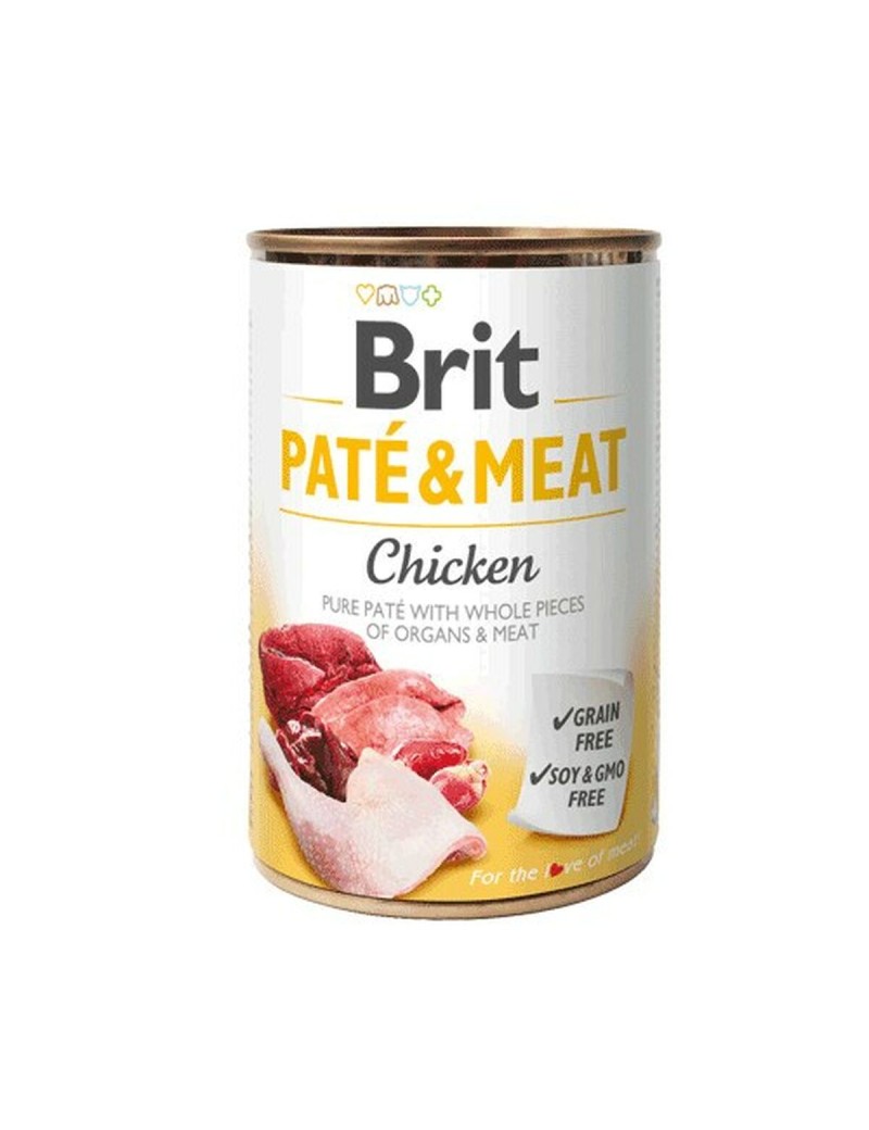 Nassfutter Brit                                 Huhn Rindfleisch 400 g