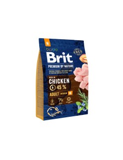 Futter Brit Premium Erwachsener Huhn 3 Kg