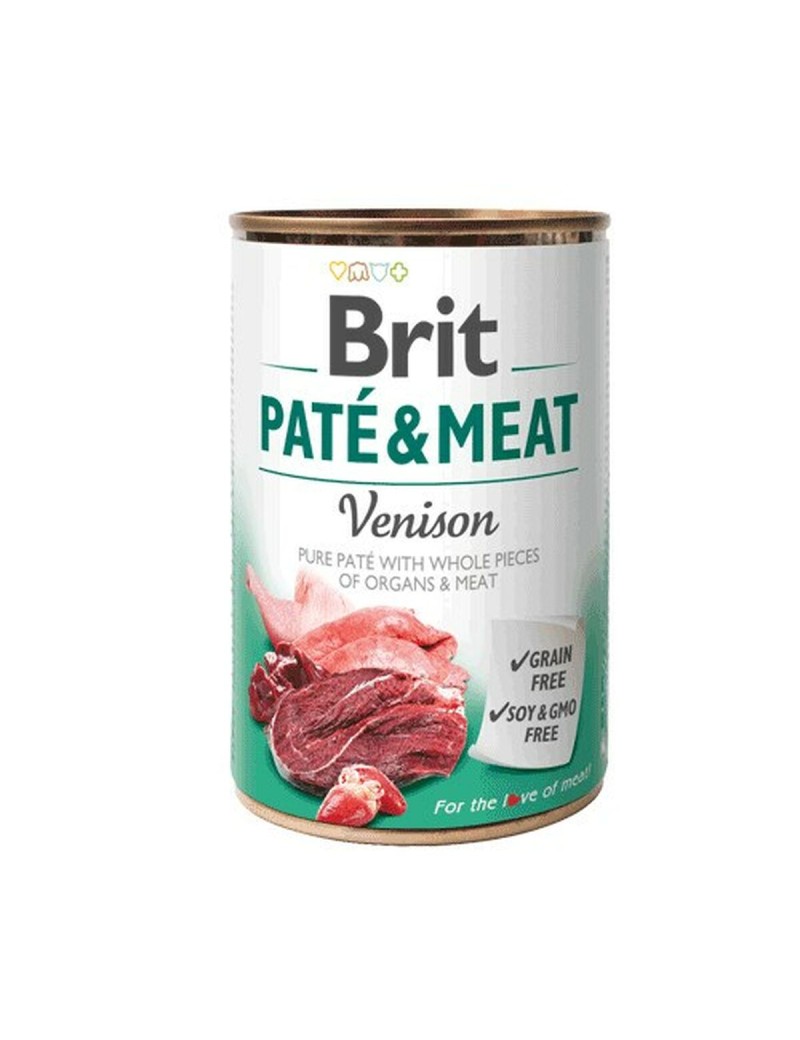 Nassfutter Brit                                 Huhn Fleisch Wildschwein 400 g