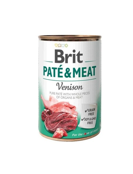 Nassfutter Brit                                 Huhn Fleisch Wildschwein 400 g