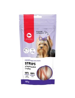 Snack pour chiens Maced Poulet Morue 60 g