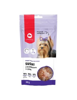 Snack para Perros Maced Pescado Conejo 60 g
