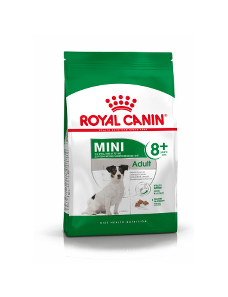 Pienso Royal Canin Mini Adult 8+ Adulto Maíz Aves 2 Kg