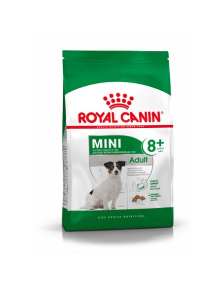 Pienso Royal Canin Mini Adult 8+ Adulto Maíz Aves 2 Kg
