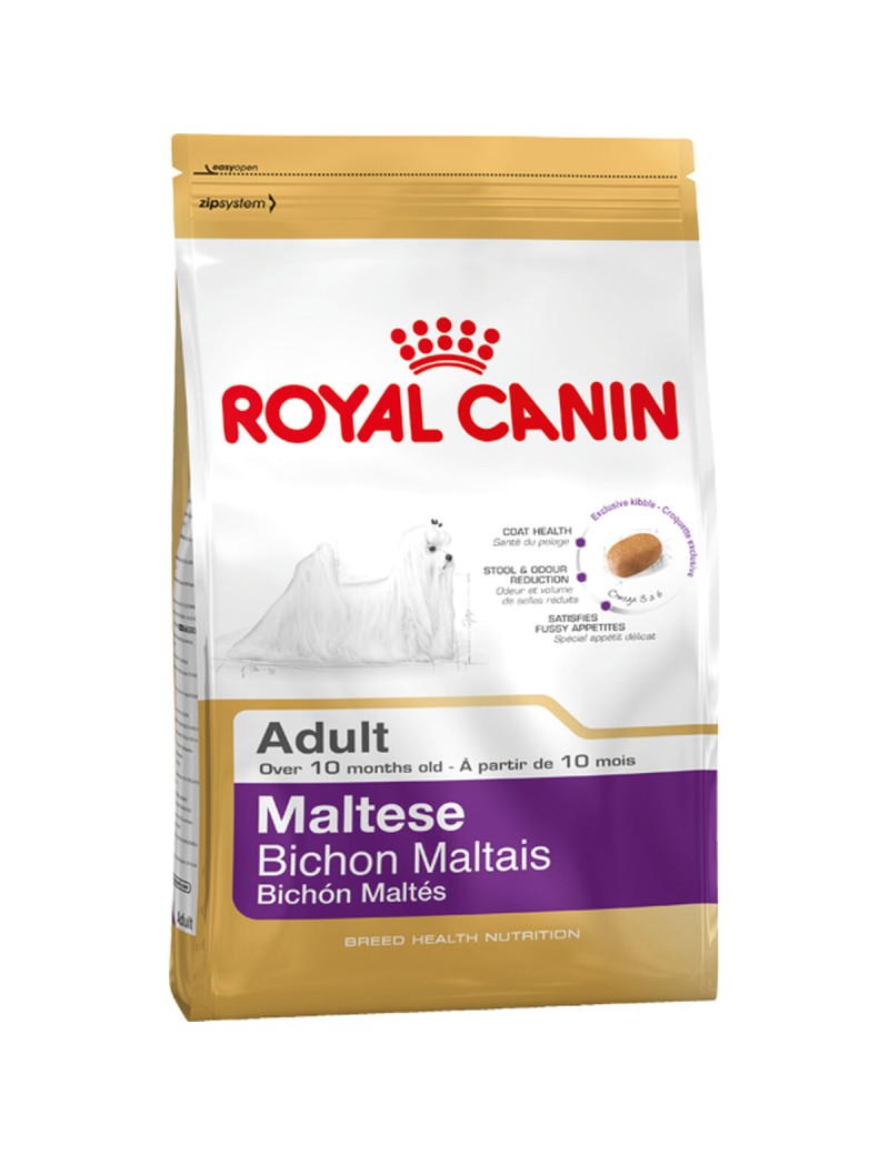 Futter Royal Canin Maltese Adult Erwachsener Huhn Mais Vögel 1,5 Kg