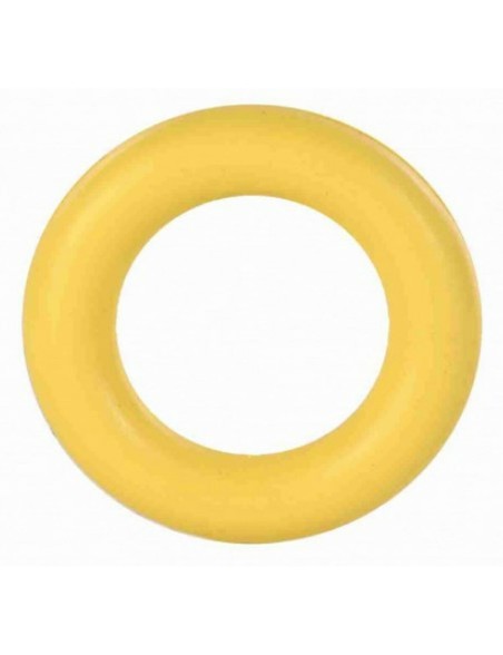 Brinquedo para cães Trixie Ring Amarelo Borracha Borracha natural