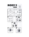 Gabbia Zolux Rody3 Metallo Plastica 41 x 36 x 27 cm (1 Pezzi)