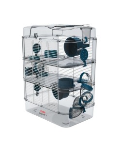 Jaula Zolux Rody3 Metal Plástico 41 x 36 x 27 cm (1 Pieza)