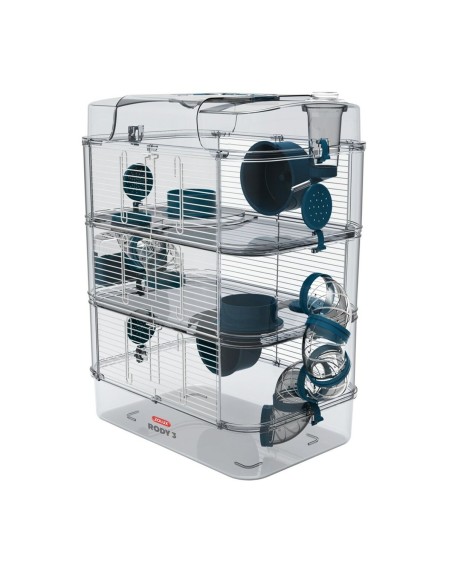 Gabbia Zolux Rody3 Metallo Plastica 41 x 36 x 27 cm (1 Pezzi)