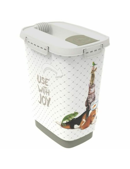 Comedouro para Cão Rotho Branco Plástico 10 L
