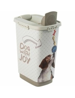 Cat Feeder Rotho Beige Plastic