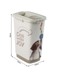 Comedero para Gato Rotho Beige Plástico