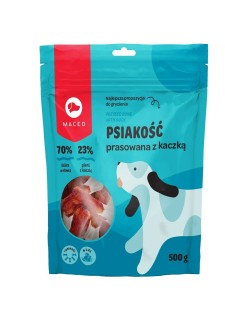 Hundesnack Maced MACED Pressed bone with duck - masticable para perros - 500g Ente 500 g