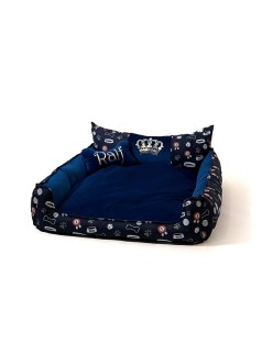 Cama para mascota GO GIFT XXL Granate 110 x 12 x 90 cm