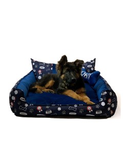 Cama para mascota GO GIFT L Granate 90 x 16 x 50 cm