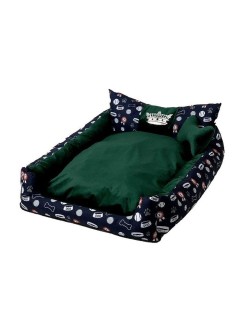 Lit pour animal domestique GO GIFT L Vert 90 x 16 x 50 cm